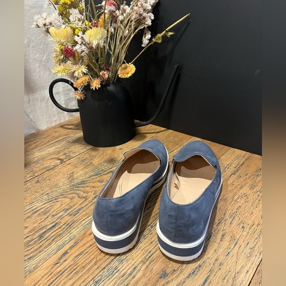 💙 GEORGE – Navy Slip-On Sneakers – Size 8 - Picture 6 of 7